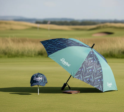 Dusted Golf - Thistle Cap and Umbrella Bundle